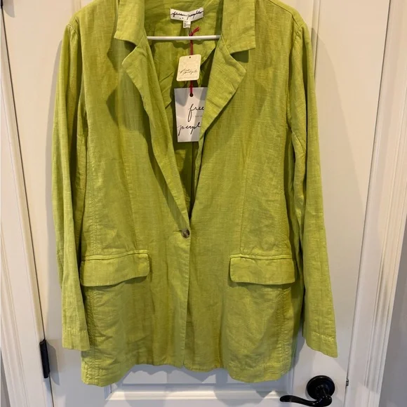 Free People NWT Good Lookin’ Suit Jacket Blazer - Picture 4 of 7